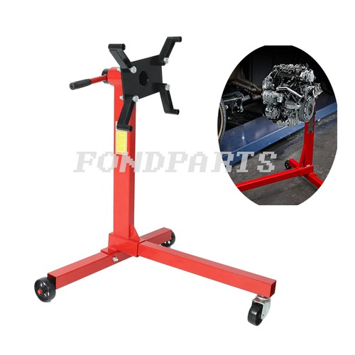 750 lbs Steel Rotating Engine Stand w/ 360 Degree Rotating Head For
