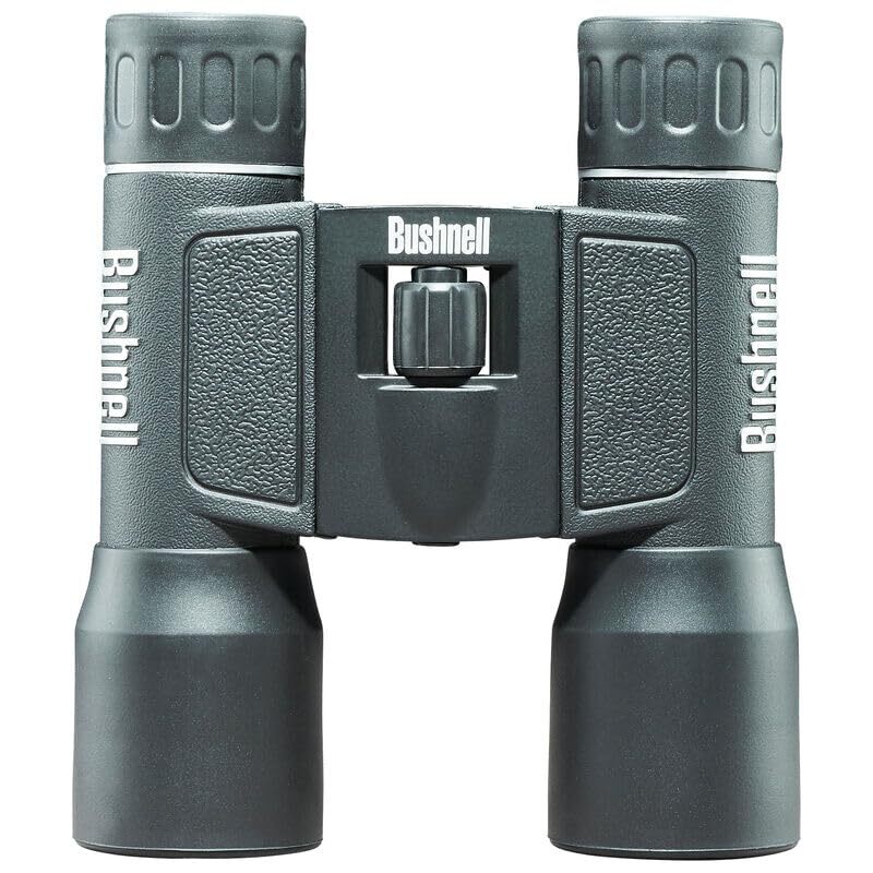 Bushnell PowerView 16x32 Compact Folding Roof Prism Binoculars 185ft FOV