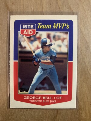 1988 Topps Rite Aid Team MVP's George Bell #26 of 33