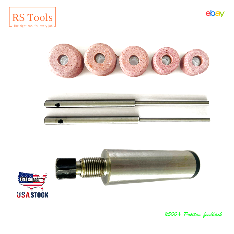 Valve Seat Grinder Stone Holder Sioux And Star Drive With 2 Pilots & 5