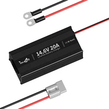Used 14.6V 20A LiFePO4 Lithium Battery Charger Smart Protection Fast Charging