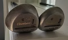 Cleveland VAS V-S 17-4 Driver 1 &3  Wood Lot Of 2 Graphite & Original Grip