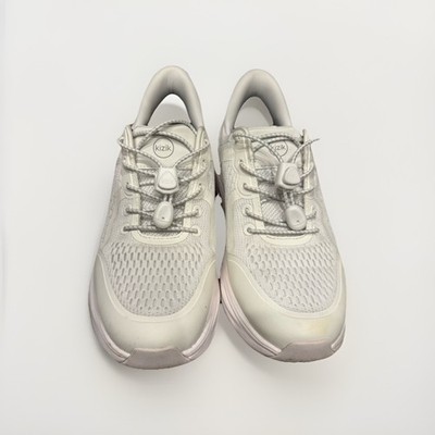 Kizik London White Hands-Free Slip On Athletic Sneakers Womens Size 8.5