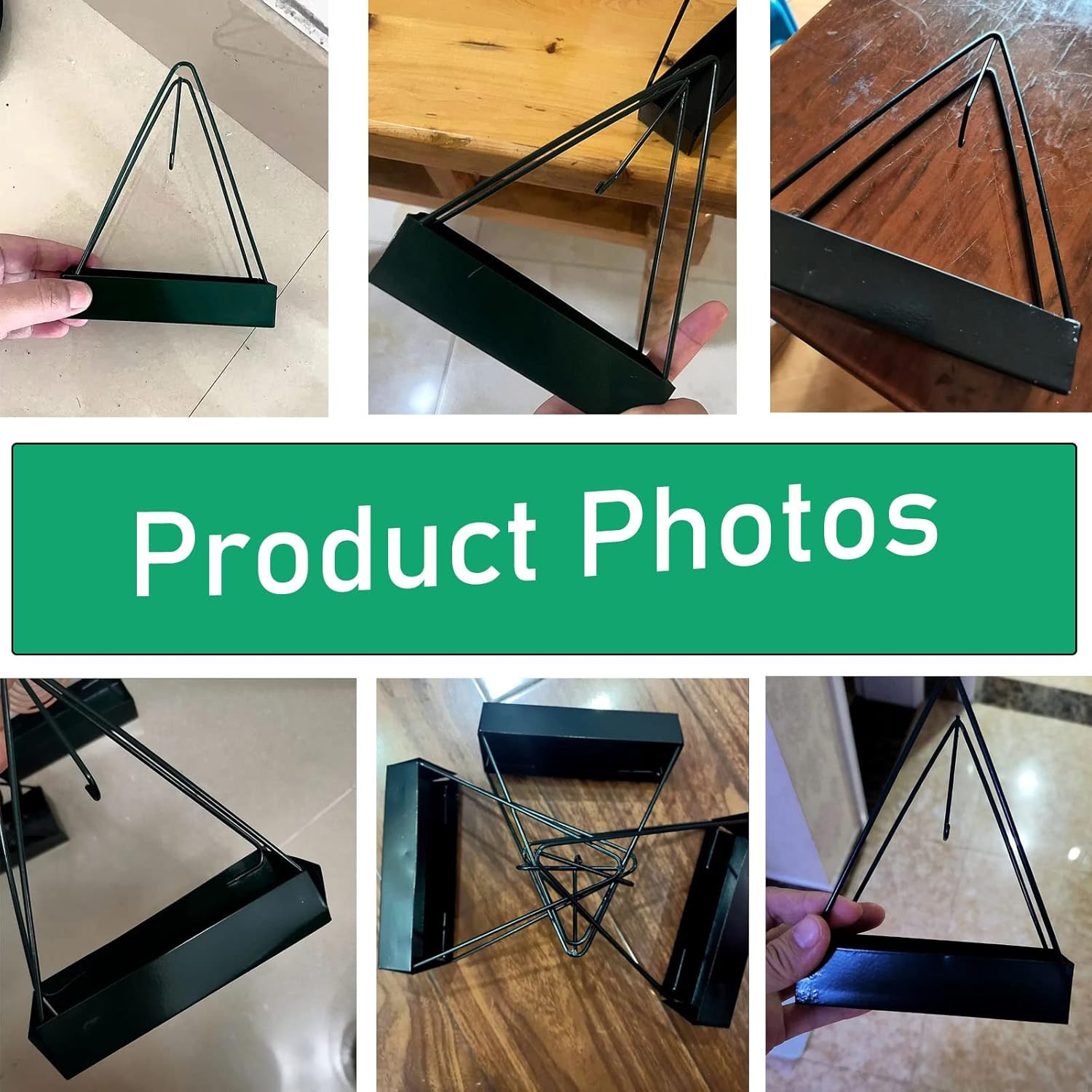 2 Pack Coil Incense Burner Mosquito Coils Holder Full Metal black+green