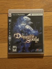 Demon's Souls (Sony PlayStation 3, PS3) CIB Mint Disc Black Label