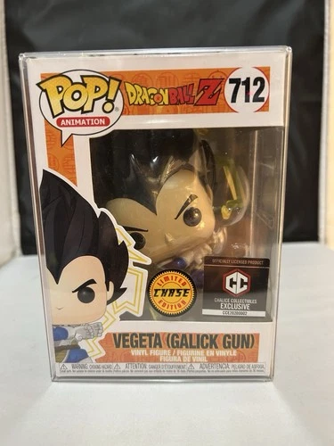 Funko Pop Animation Dragon Ball Z Vegeta Galick Gun #712 Chase Exclusive