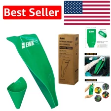 Reusable Moldable Oil Funnel - Perfect for Clean Oil Changes & Coolant Draining