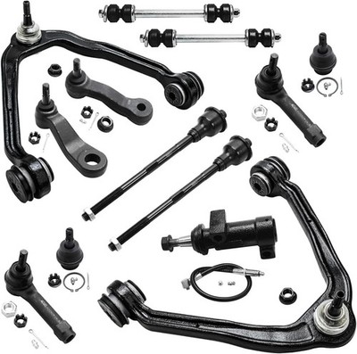 Detroit Axle - AWD Front End 13pc Suspension Kit for Silverado Sierra Chevy GMC