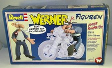Revell WERNER Figuren - 07811 - 1:9 - Plastik-Modellbausatz für 2 Figuren - OVP