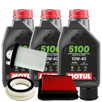 KIT TAGLIANDO YAMAHA TMAX T-MAX 500 OLIO FILTRI 2008 2009 2010 2011 MOTUL 5100