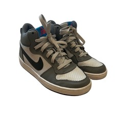 Nike Court Borough Mid Cool Grey Anthracite GS 839977-009 Size 5Y