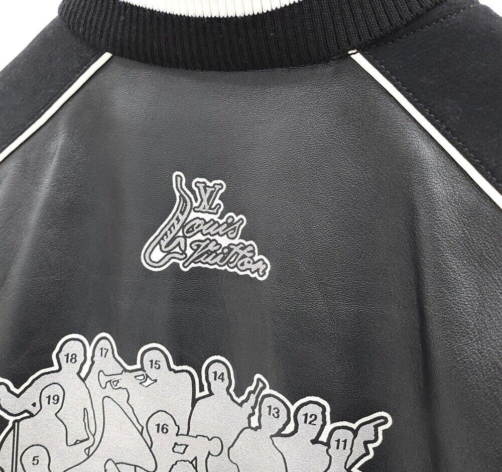 Louis Vuitton Varsity Multi-Patch Bomber Jacket 1… - image 6