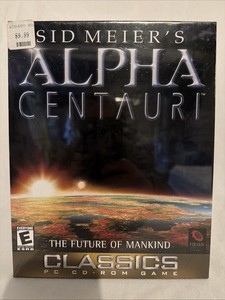 新品未開封 PCゲーム アルファケンタウリ ALPHA CENTAURI Amazon | EA Best Selections シド・マイヤーズ アルファ・ケンタウリ