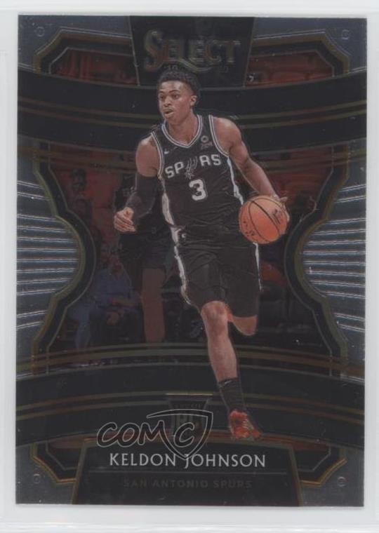2019-20 Panini Select Concourse Keldon Johnson #45 2r7