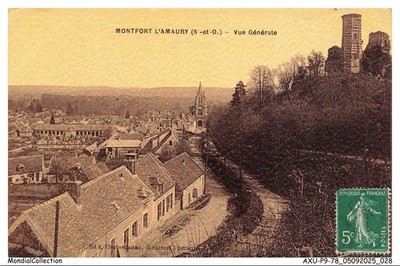 AXU-P9-0708-78 - MONTFORT-L'AMOURY - General View
