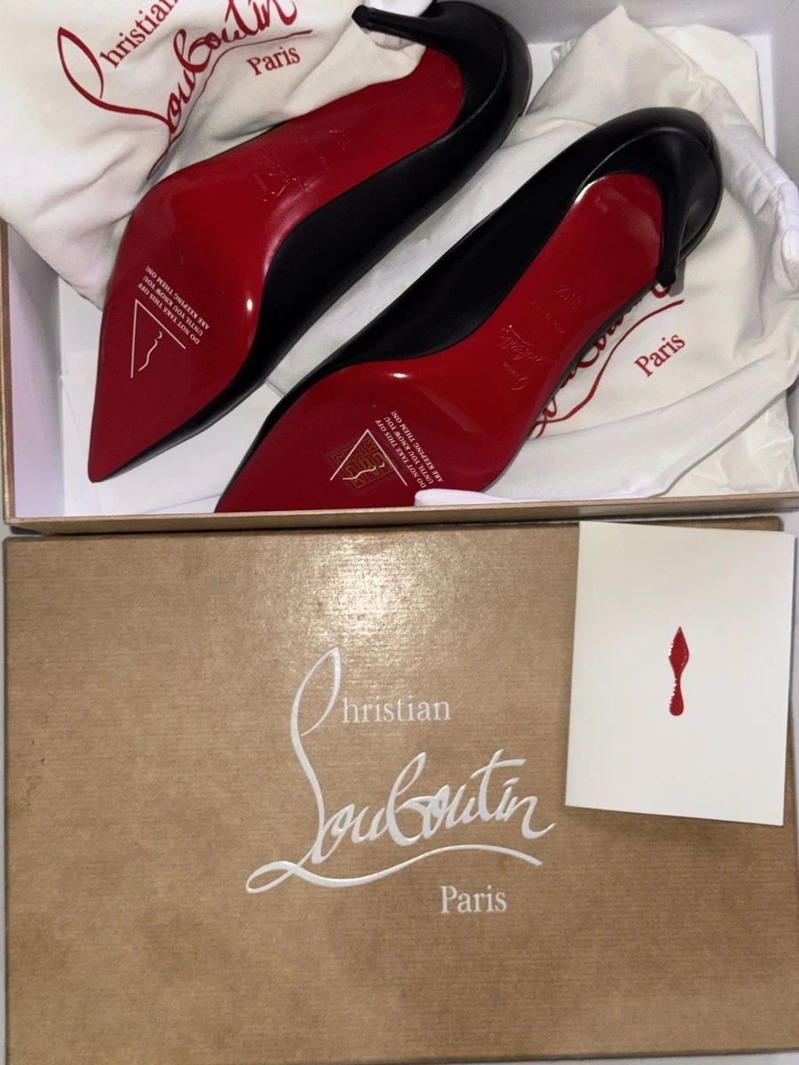 Christian Louboutin Pump High (3-3.9 in) Heel Height Heels for