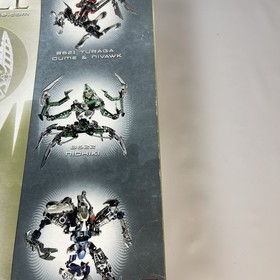 New Lego Bionicle Metru Nui Toa Lhikan & Kikanalo 8811-  Security Seal Intact