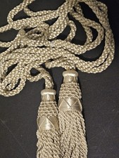 Bagpipe Drone Cords-Silver/Silk