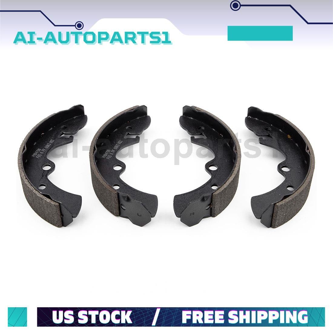 For 1982 Datsun 310 Rear Drum Brake Shoes for Nissan Stanza