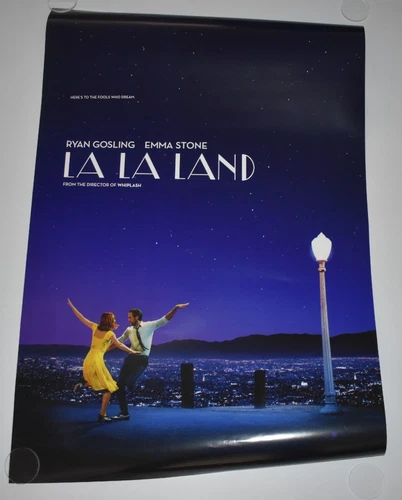 27" X 40" 2016 La La Land DS Double Sided Movie Poster Ryan Gosling