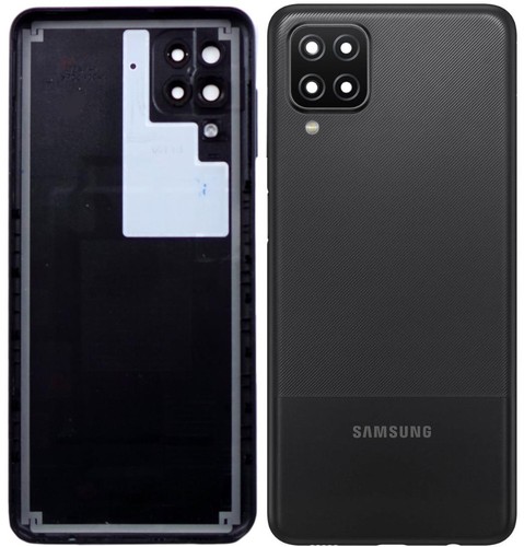Original Samsung Galaxy A12 SM-A125F Akkudeckel Schwarz Sehr Gut
