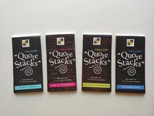 DCWV Vellum "Quote Stacks" 4 Pkgs In Lot 3"X6" Vellum Quotes