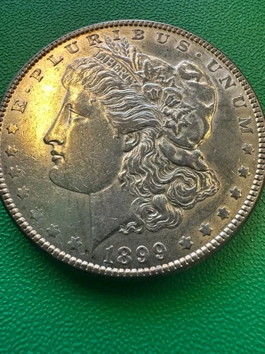 1899 $1 Morgan Silver Dollar Good Date Type Nice 90% USA AU/BU Gem M-52