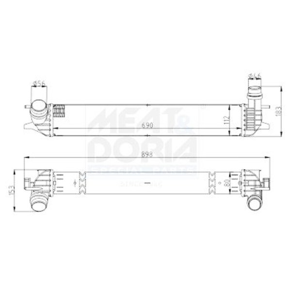 LadeluftküHler FüR Renault Laguna III Grandtour Latitude 07-15 144610001N-image