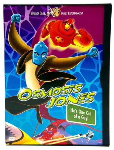 Osmosis Jones (DVD, 2001) Chris Rock Bill Murray Animated Comedy OOP Snapcase
