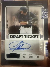 2021 Panini Contenders Prospect Ticket Jasson Dominguez Draft Ticket Blue /99 