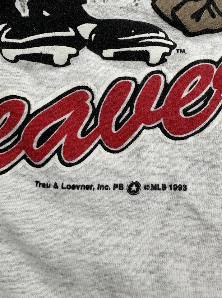 Винтажная футболка 1993 Portland Beavers MiLB одинарный шов MLB Savvy PDX L - Изображение 3 из 4