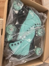 Candi GRL Sabina Roller Skates Colorful Freestyle, Mint/Black, Size 08
