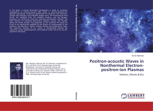 M. M. Rahman | Positron-Acoustic Waves In Nonthermal Electron-Positron-Ion...-image