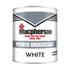 Macpherson Interior Paint Oil Primer Undercoat | All Sizes | Brilliant White