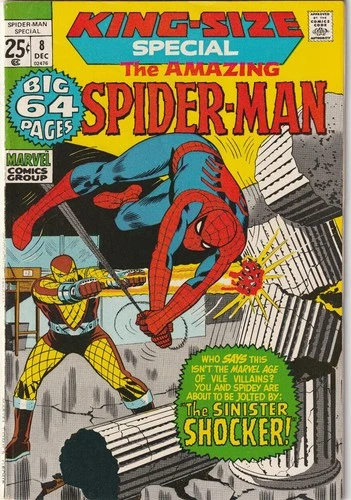 Amazing Spider-Man Annual #8, 1971, FN/VF