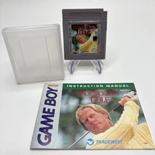 Jack Nicklaus Golf (Nintendo Game Boy) w/ Manual And Case Tested Free Shipping