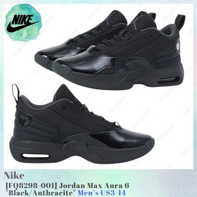 Nike Jordan Max Aura 6 Black / Anthracite FQ8298-001 Men's US3-14 NEW