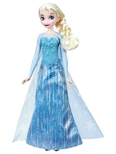 Disney Frozen Shimmer 'N Sing Elsa, Singing Doll with Blue Dress
