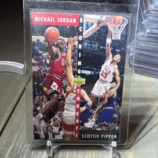 1992-93 Upper Deck - Michael Jordan, Scottie Pippen #62 🐐 DUO
