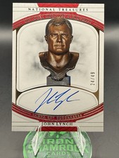 2021 Panini National Treasures John Lynch #NA-JL Archives Signatures #/49