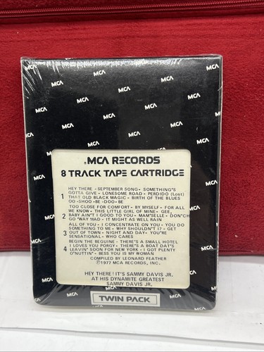 8 Track Tape Hey There It’s Sammy Davis Jr. At His Dynamite Greatest Brand New - Picture 4 of 6
