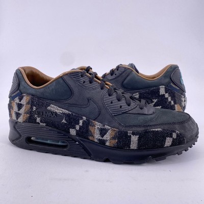Nike Air Max 90 ''PENDLETON BLACK'' 2019 - Size 13 - 825512 004 (15079-1)