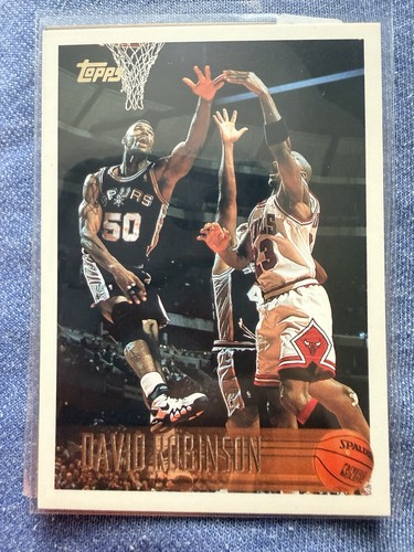 David Robinson #8 1995 Topps card