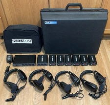 Portacom By Anchor Audio, Wired, Studio Intercom Headset Headphones System