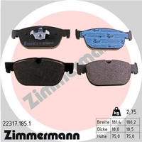 Zimmermann BremsbelÄGe Volvo S60 S90 234 V60 V90 235 XC40 536 XC60 246 XC90 256
