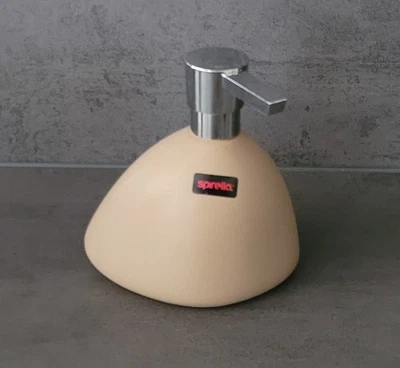 Spirella Etna Bahama-Blanc Distributeur De Savon. Grès Mat Épais - Photo 1/4