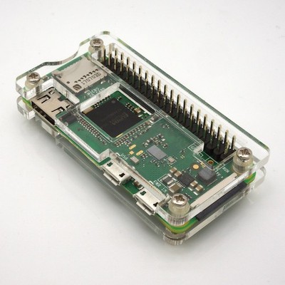 Acryl Gehäuse für Raspberry Pi Zero W/WH, Raspberry Pi Zero Case, transparent