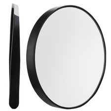 10x Magnifying Makeup Mirror Round Mirror 2 Suction Cups Facial Makeup Cosmetic