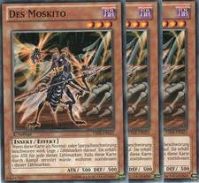 yugioh 3x Des Moskito YSKR-DE023 COMMON DEUTSCH