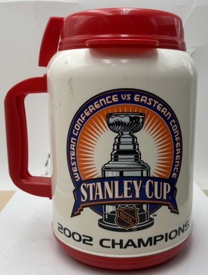 Huge 9.5'' Tall 2002 Detroit Red Wings Stanley Cup Champs Whirley Thermos